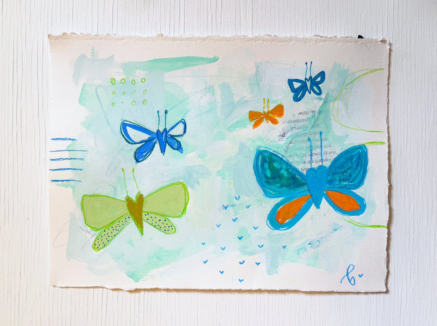 transformation no. 3 || mixed media original sketch - bellajoie