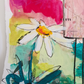 anastasia, mixed media original painting, close up detail, Bella Joie Art
