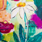anastasia, mixed media original painting, close up detail, Bella Joie Art