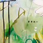 Estelle, mixed media original painting, close up detail, Bella Joie Art