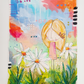 Genevieve, mixed media abstract figurative original painting, Bella Joie Art, free shipping