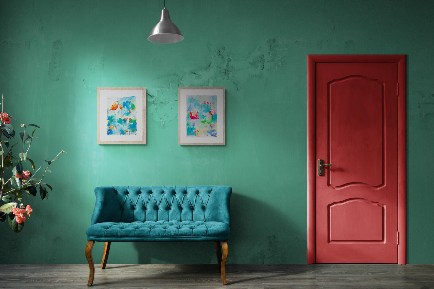 lollipop league and sushi squad dark room mock up, Bella Joie Fine Art